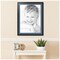 ArtToFrames 26x34" Matted Picture Frame with 22x30" Single Mat Photo Opening Framed in 1.25" Black and 2" Mat (FWM-3926-26x34)